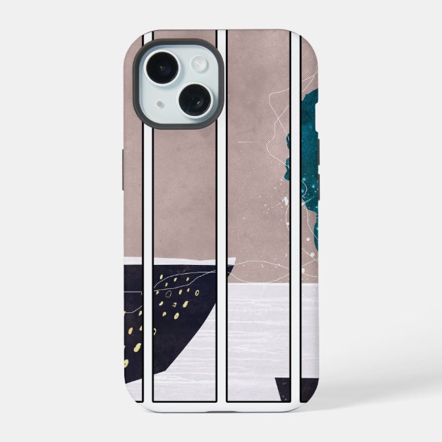 iphone 15 abstract case design (Back)