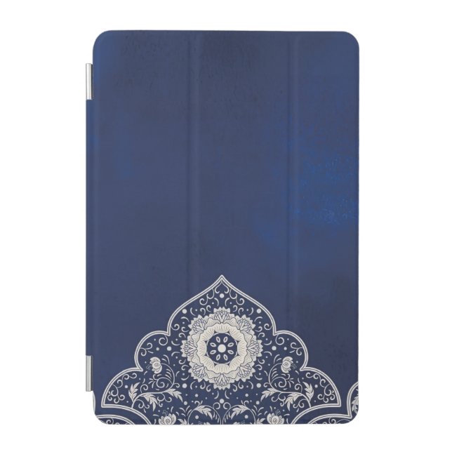 Iphone 15 case Blue elegant Turkish Design (Front)