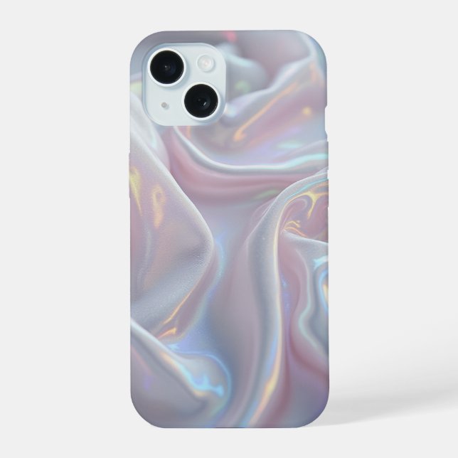 Iphone 15 case with gentle hologram (Back)