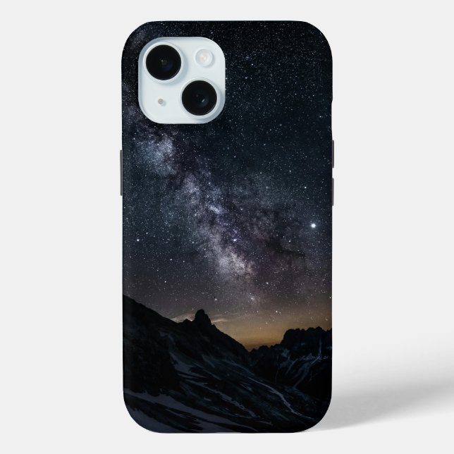 iPhone 15 Cases images millions sparkling stars (Back)