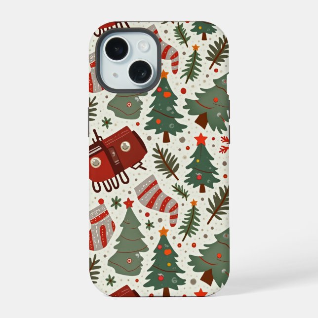 iPhone 15 Christmas Case (Back)