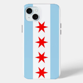iPhone 15 Plus Case-Mate, Chicago flag Case