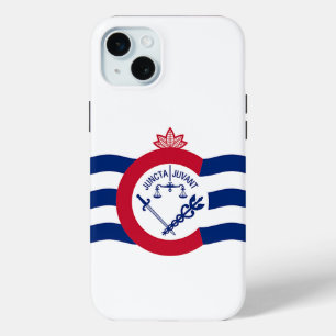 iPhone 15 Plus Case-Mate, Cincinnati flag Case