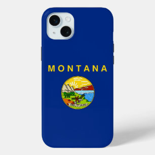 iPhone 15 Plus Case-Mate, Montana flag Case