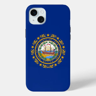 iPhone 15 Plus Case-Mate, New Hampshire flag Case
