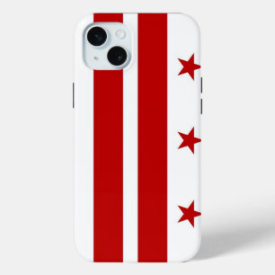 iPhone 15 Plus Case-Mate, Washington DC flag iPhone 15 Plus Case