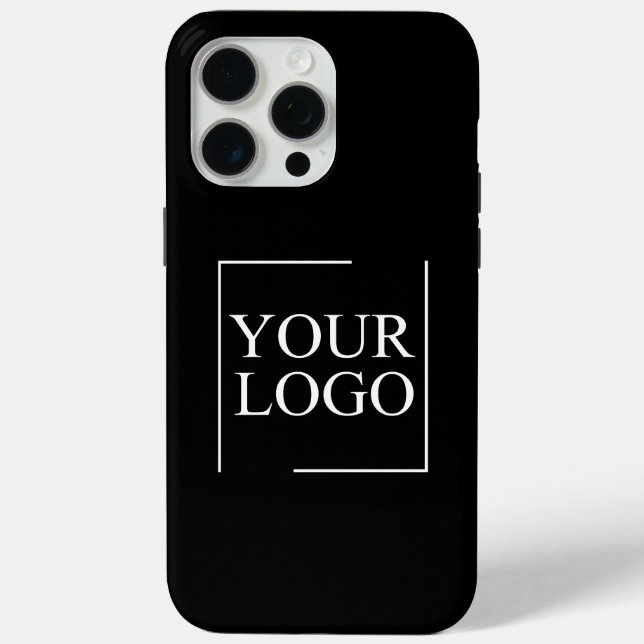 Iphone 15 Pro Max Case Best LOGO Modern Elegant (Back)