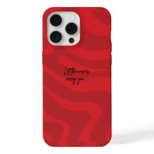 iPhone 15 Pro Max Case "Let the Waves Carry You"