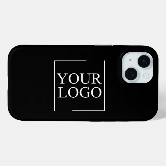 Iphone 15 Pro Max Case Personalized Custom LOGO (Back (Horizontal))