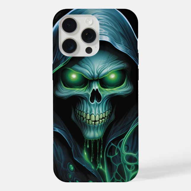 iPhone 15 Pro Max Cases -Skull 10 (Back)
