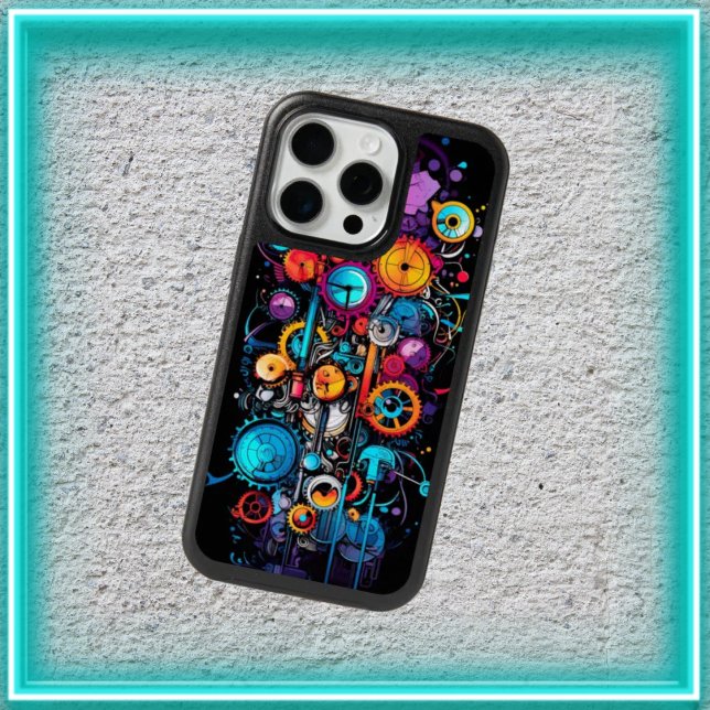 iPhone 15 Pro Max Symmetry Case with Gear Design (Creator Uploaded)