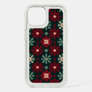 iPhone 15 Ugly Christmas Sweater Phone Case