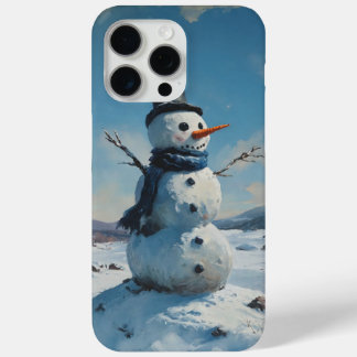 iphone 15pro max cover cute christmas trendy snow