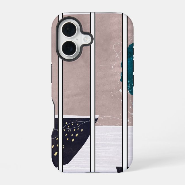iphone 16 abstract case design (Back)