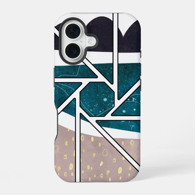 iphone 16 abstract case design (Back)