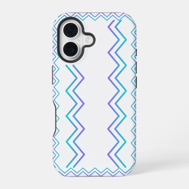 iPhone 16 Aesthetic Pattern Tough Case (Back)