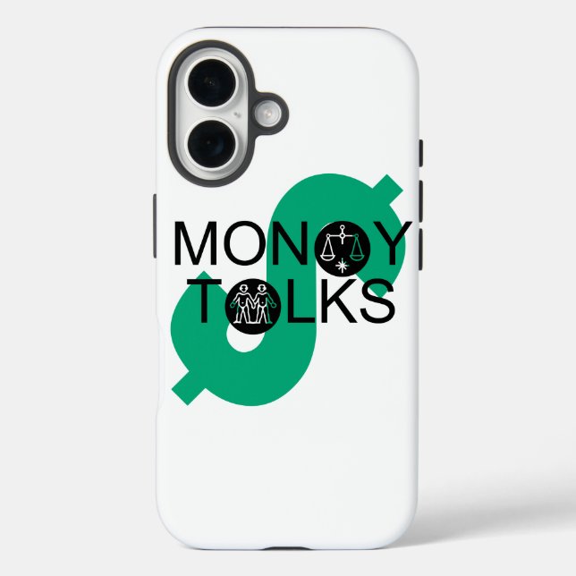 Iphone 16 means money Case-Mate iPhone case (Back)