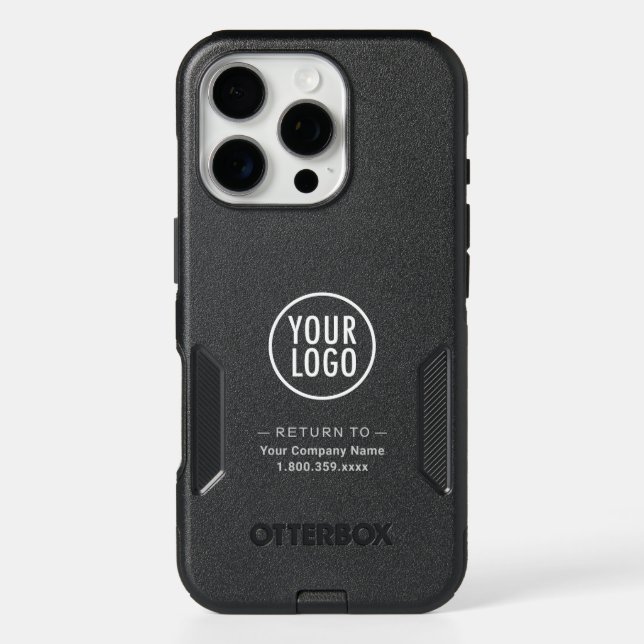 iPhone 16 Pro Case Company Logo Custom Otterbox (Back)