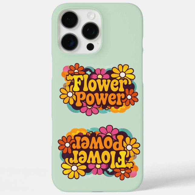 iPhone 16 Pro Cases | Electronics | Retro Floral (Back)