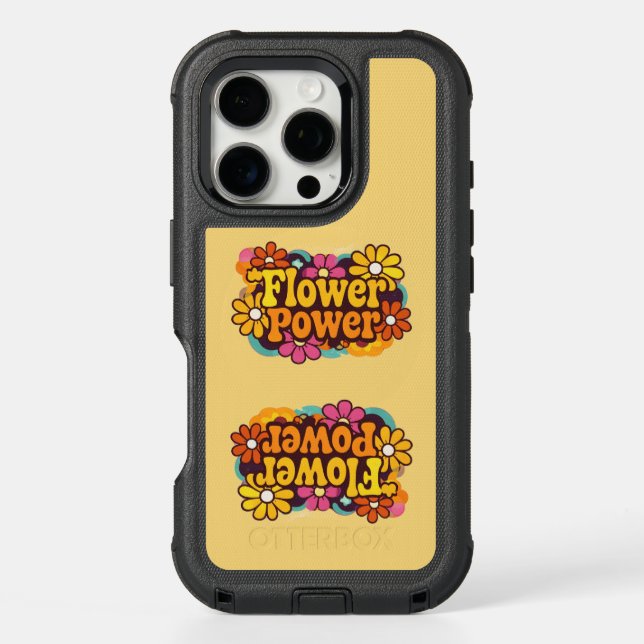 iPhone 16 Pro Cases | Electronics | Retro Floral (Back)