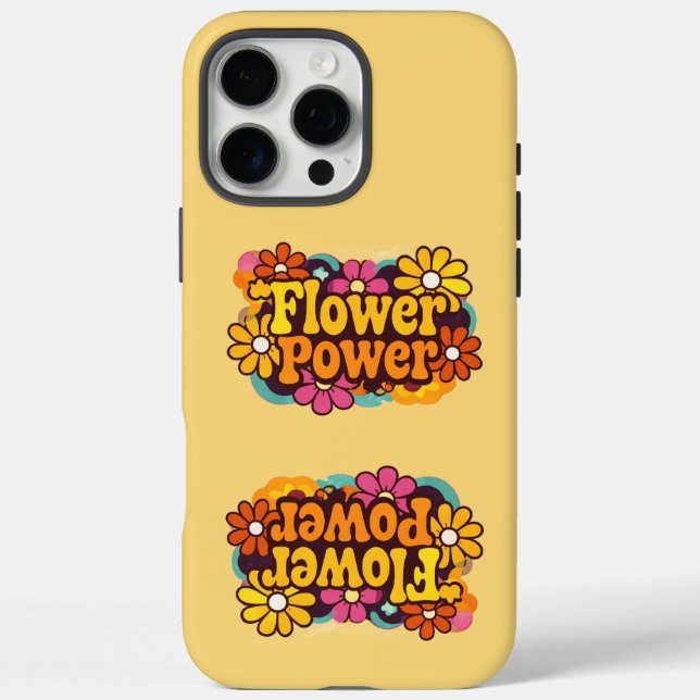 iPhone 16 Pro Cases | Electronics | Retro Floral (Back)