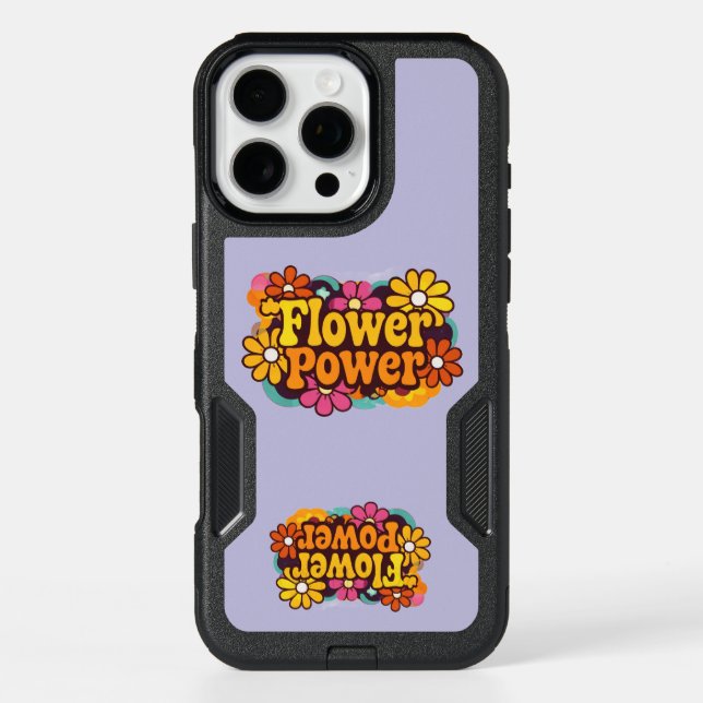 iPhone 16 Pro Cases | Electronics | Retro Floral (Back)
