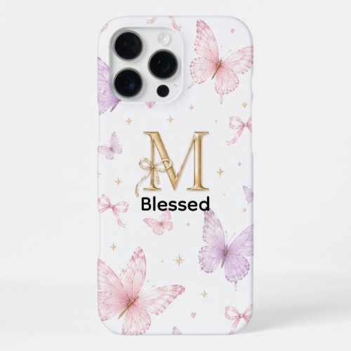 iPhone 16 Pro Max Butterfly Dream Case