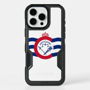 iPhone 16 Pro Max Case, Cincinnati Flag Case