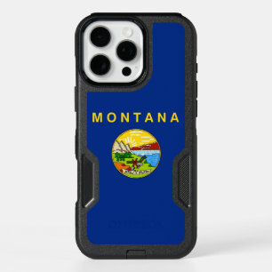 iPhone 16 Pro Max Case, Montana Flag Case