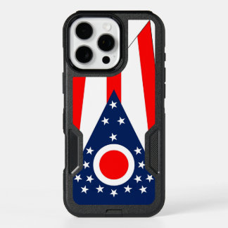 iPhone 16 Pro Max Case, Ohio Flag Case