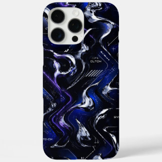 iPhone 16 Pro Max Cyber Liquid Chrome Case