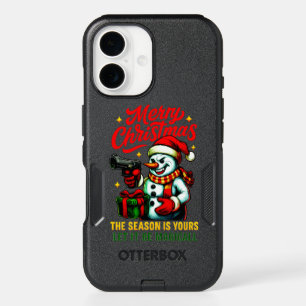 iPhone 16 Pro Max MagSafe Case Clear Christmas
