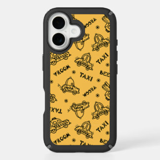 iPhone 16 protective case with a beautiful taxi