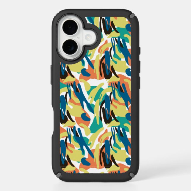 iPhone 16 protective case with mesmerizing blended (Front)