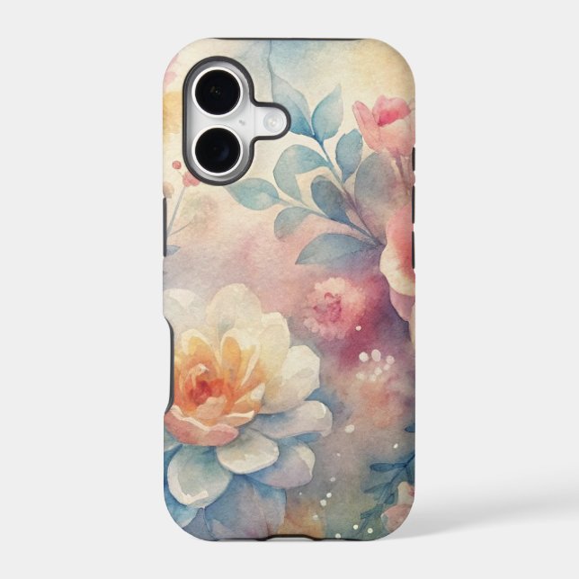 iphone 17 case aesthetic watercolor   (Back)