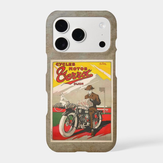 IPHONE 17 CASE ART VINTAGE FRENCH POSTER (Back)