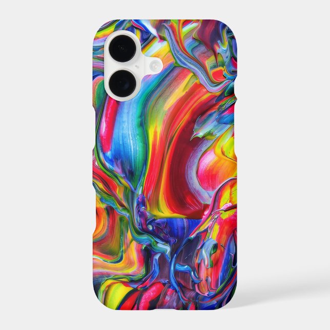 iPhone 17 Case Mate – Elegant Colorful Abstract  (Back)