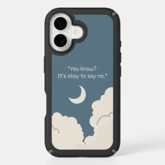 iPhone 17 case, Motivational quote iPhone 16 Case