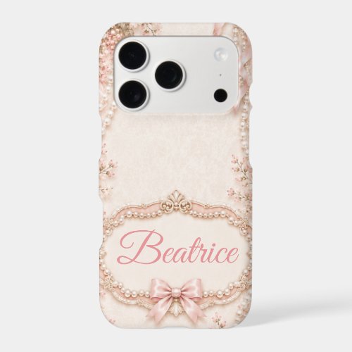 iPhone 17 Case-Pink Pearl Pro Case