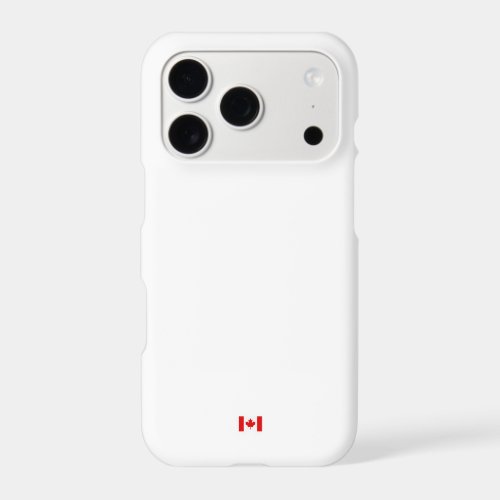 iPhone 17 Pro Case – Flag of Canada