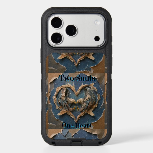 iPhone 17 Pro Max Case OtterBox Paper Cut Eagle (Back)