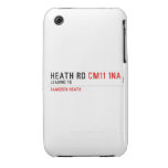 Heath Rd  iPhone 3G/3GS Cases iPhone 3 Covers