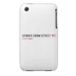 stoned crow Street  iPhone 3G/3GS Cases iPhone 3 Covers