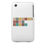 Periodic Table Writer  iPhone 3G/3GS Cases iPhone 3 Covers