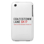 coatestown lane  iPhone 3G/3GS Cases iPhone 3 Covers