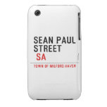 Sean paul STREET   iPhone 3G/3GS Cases iPhone 3 Covers