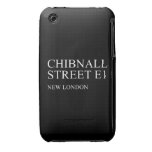 Chibnall Street  iPhone 3G/3GS Cases iPhone 3 Covers