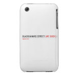Blackhawks street  iPhone 3G/3GS Cases iPhone 3 Covers