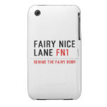 Fairy Nice  Lane  iPhone 3G/3GS Cases iPhone 3 Covers