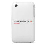 Bermondsey St.  iPhone 3G/3GS Cases iPhone 3 Covers